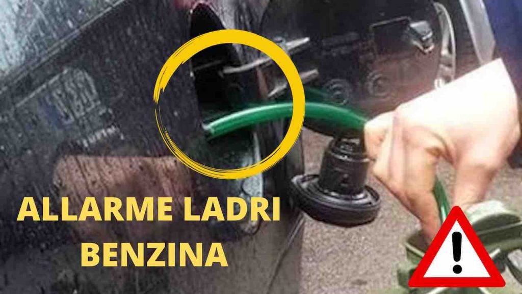 Allarme caro benzina: “ecco come ti rubano la benzina dall’auto” rischi per gli automobilisti