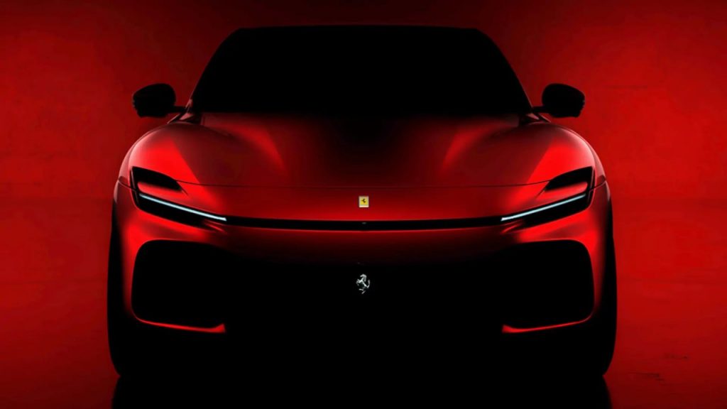 Presentazione imminente per la nuova Ferrari Purosangue 2023 | particolari e dettagli