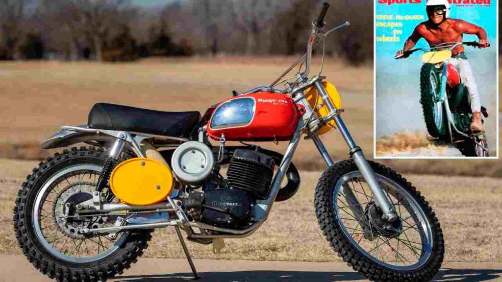 Venduta all’asta la moto di Steve McQueen, ecco a quanto