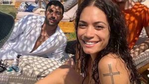 Elodie-Iannone coppia al sole