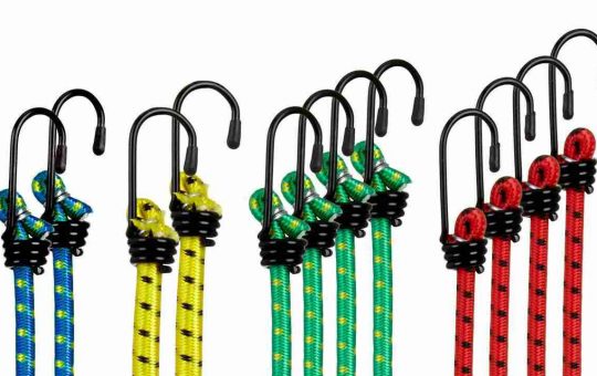 Set corde elastiche con gancio