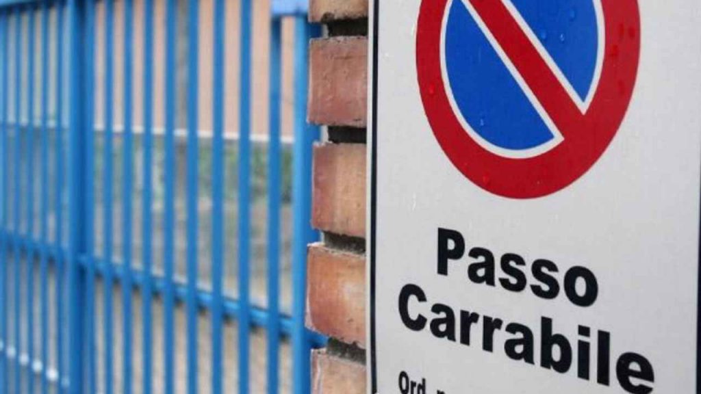 Passo Carrabile, se manca questo dettaglio non è valido: puoi parcheggiare tranquillamente