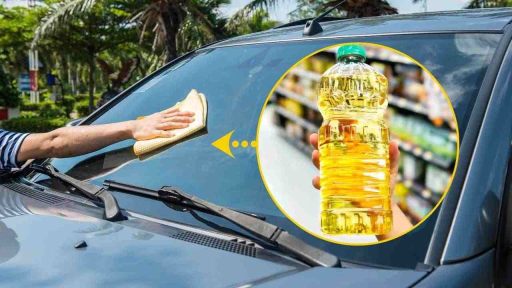 Olio sul parabrezza versato con un bicchiere: quello che accade è incredibile | Nessuno poteva saperlo