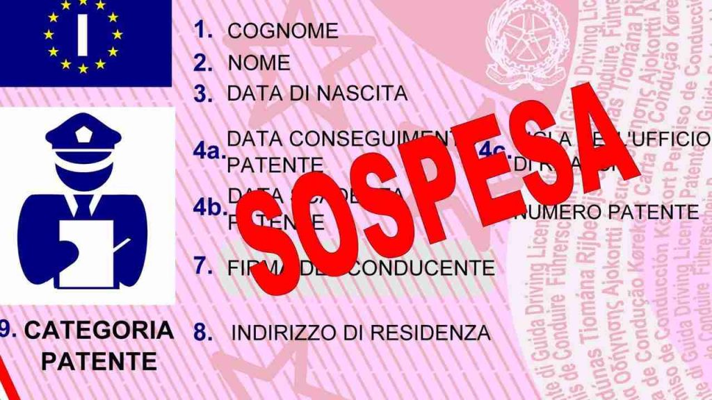 Riforma Codice della Strada, molto più semplice il ritiro della patente I Allerta massima, resti a piedi