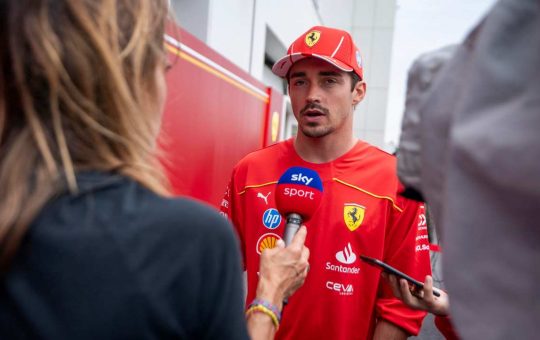 Charles Leclerc dopo il Gran Premio di Montreal - fonte Ansa Foto - solomotori.it