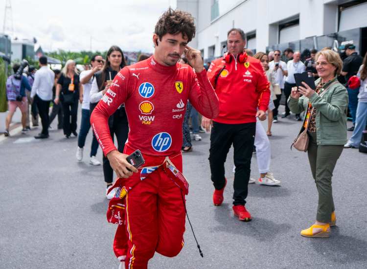 Le dichiarazioni di Charles Leclerc - fonte Ansa Foto - solomotori.it