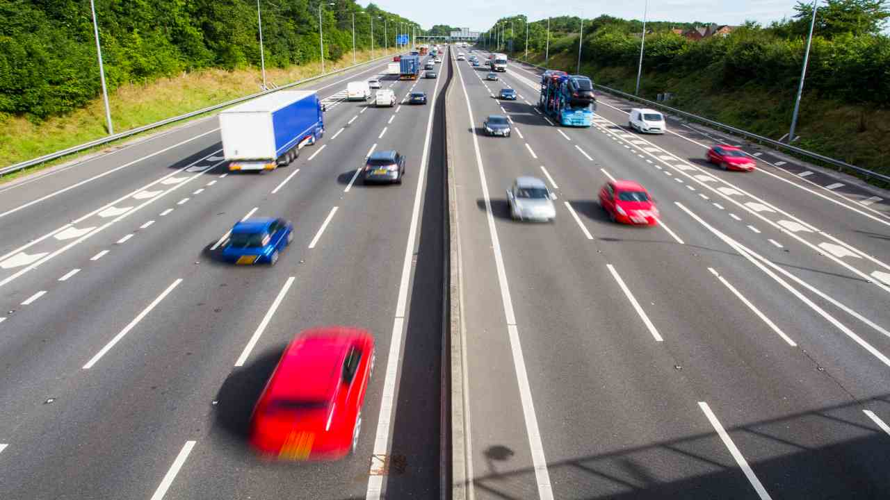 Guidare in autostrada 