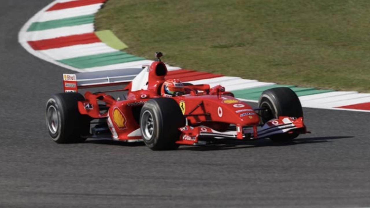 Schumacher in Ferrari