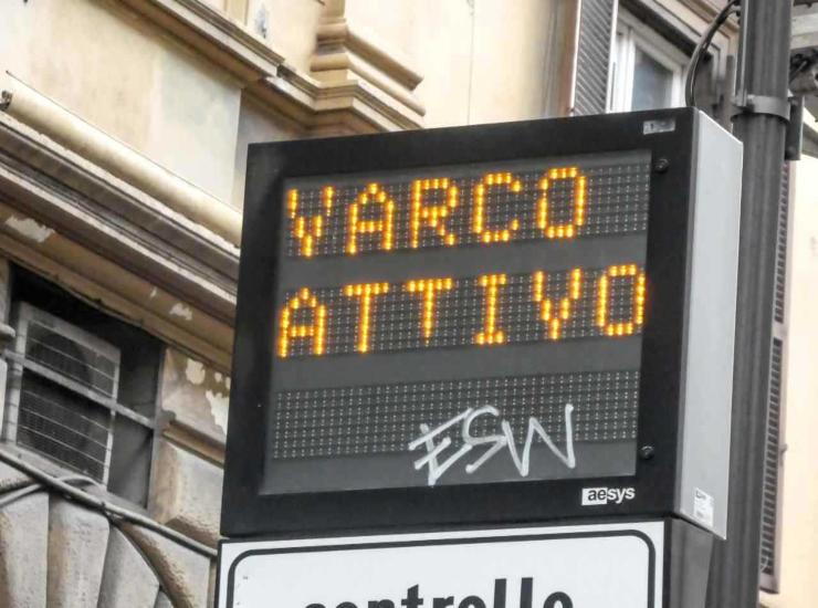 Varco attivo ZTL 